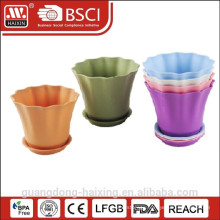 2015 New & Colourful Flower Pot/ PP Plastic Flower Pot